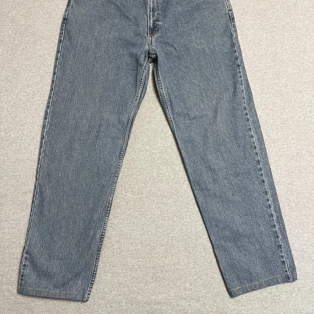 Vintage Levis 550‎ Jeans Mens 36X31 Blue Relaxed Tapered Medium Denim *Hemmed*